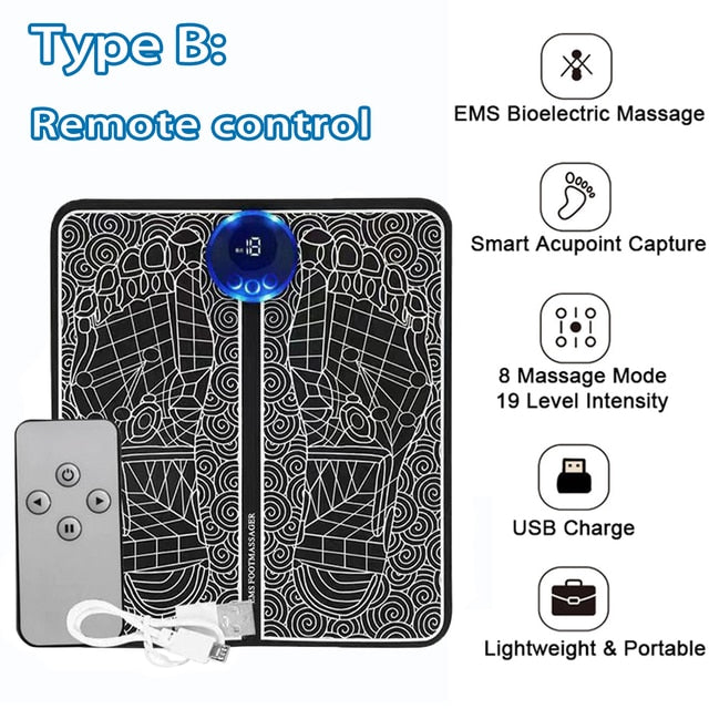 GoodsU™ Electric EMS Foot Massager Pad