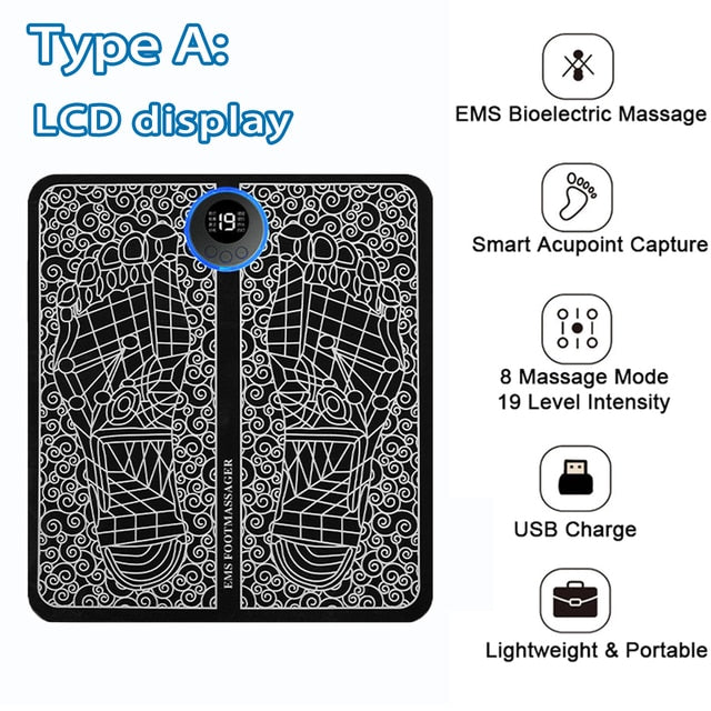 GoodsU™ Electric EMS Foot Massager Pad