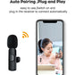 GoodsU™ Wireless Lavalier Microphone Portable