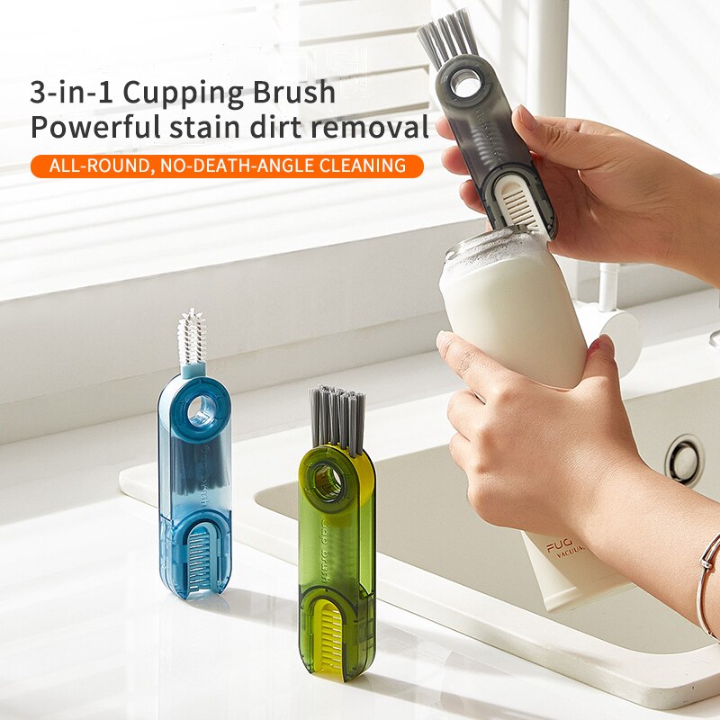 GoodsU™  Mini 3-in-1 Bottle Cleaner