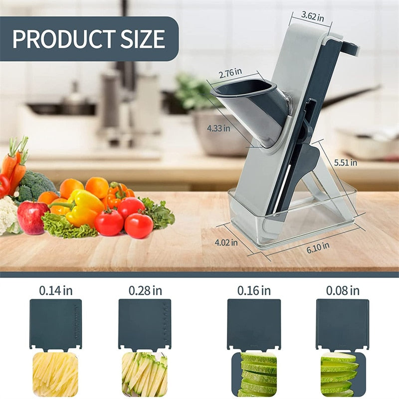 GoodsU™ Multifunctional Vegetable Chopper