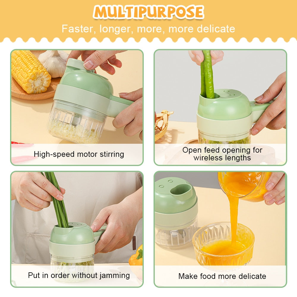 GoodsU™ Multifunctional Electric Vegetable Cutter