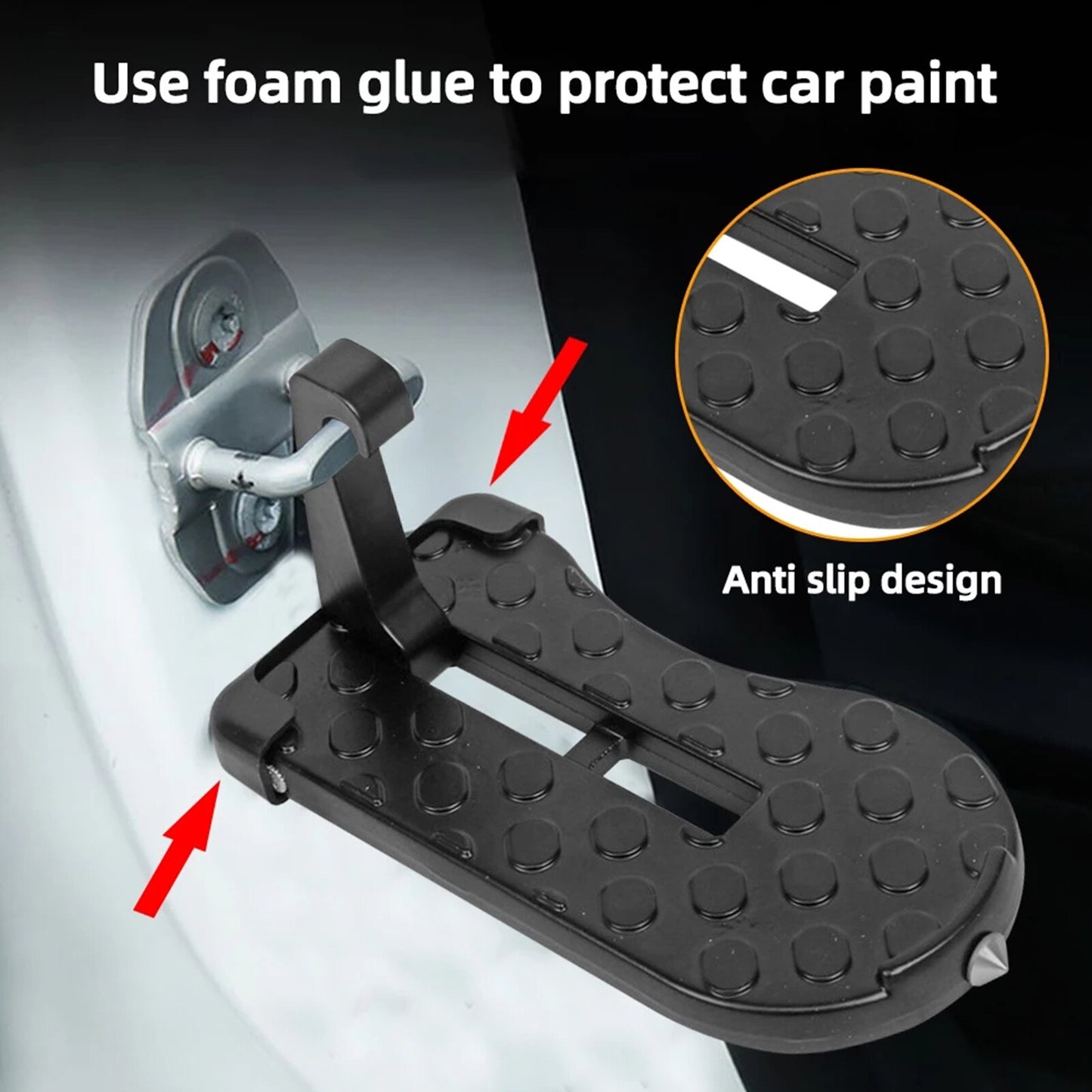 GoodsU™ Foldable Car Door Step Pedal