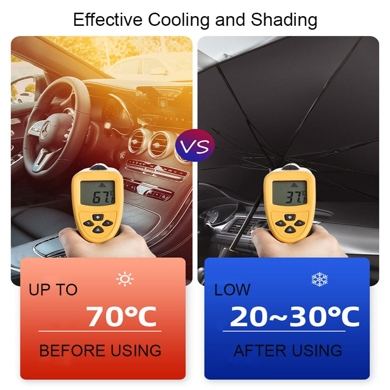 GoodsU™ Car Sunshade Umbrella-Style