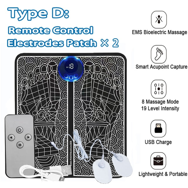 GoodsU™ Electric EMS Foot Massager Pad