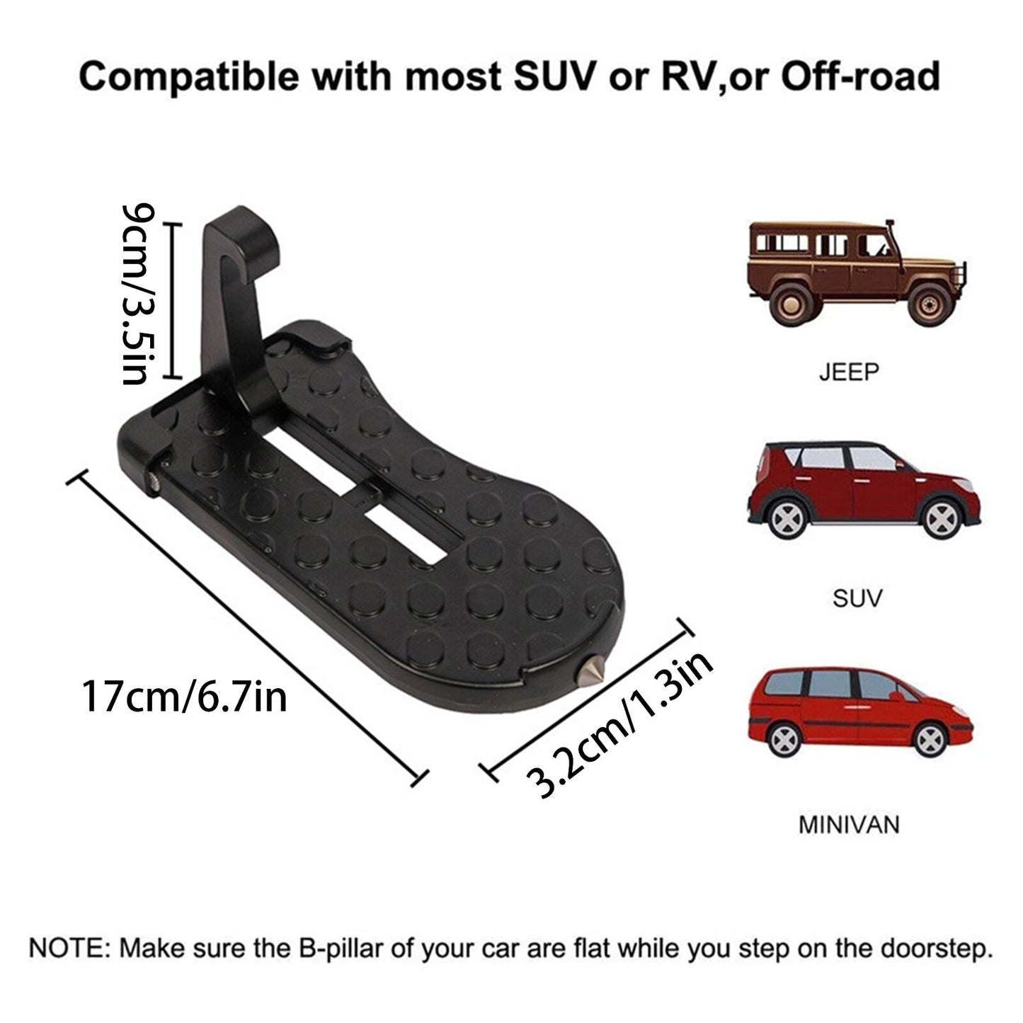 GoodsU™ Foldable Car Door Step Pedal