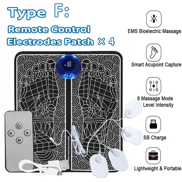 GoodsU™ Electric EMS Foot Massager Pad