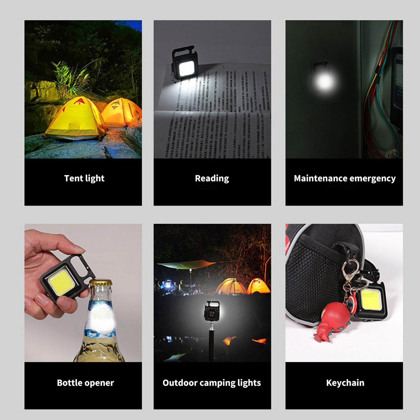 GoodsU™ Powerful Keychain Flashlight