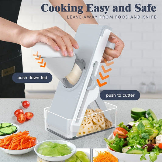 GoodsU™ Multifunctional Vegetable Chopper