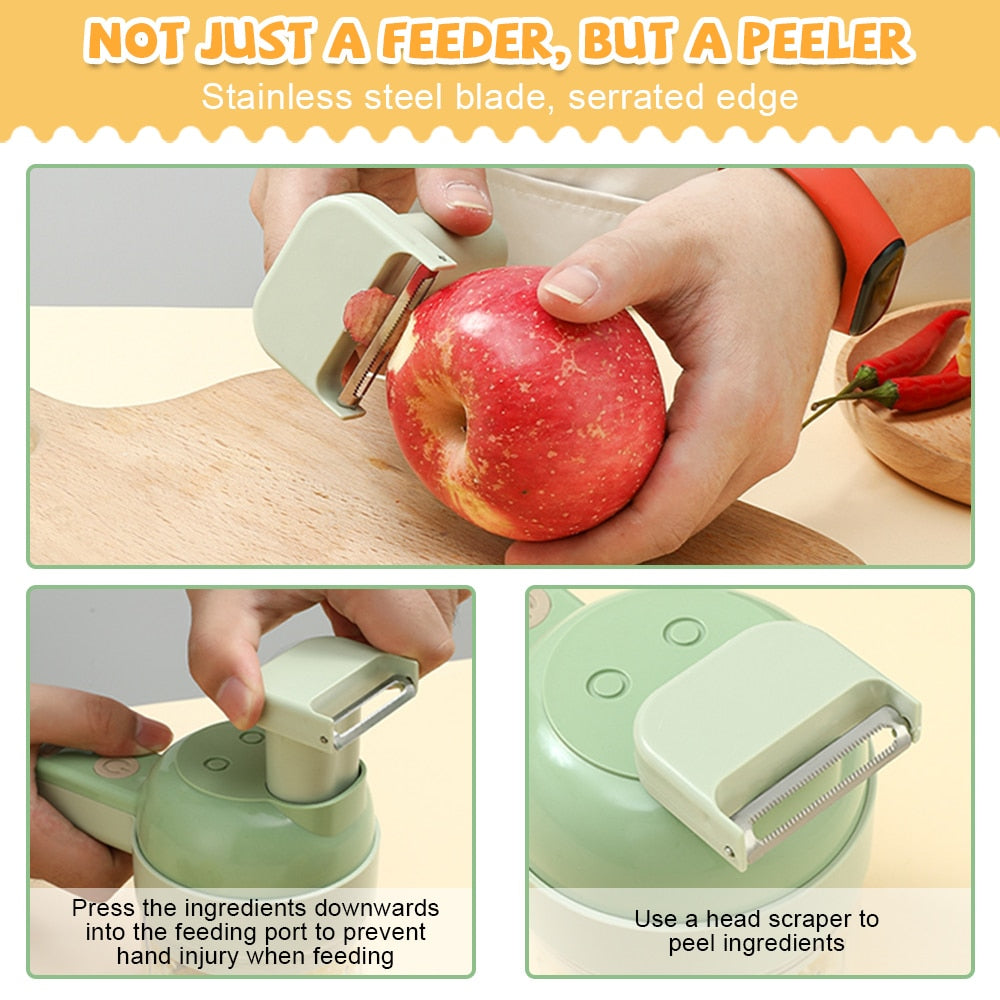 GoodsU™ Multifunctional Electric Vegetable Cutter