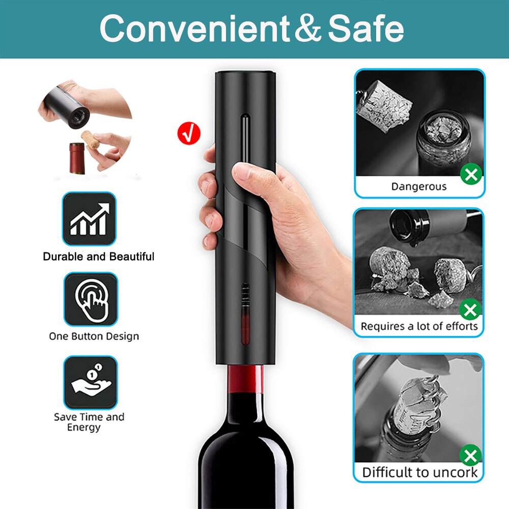 GoodsU™ CorkMagic Automatic Wine Opener