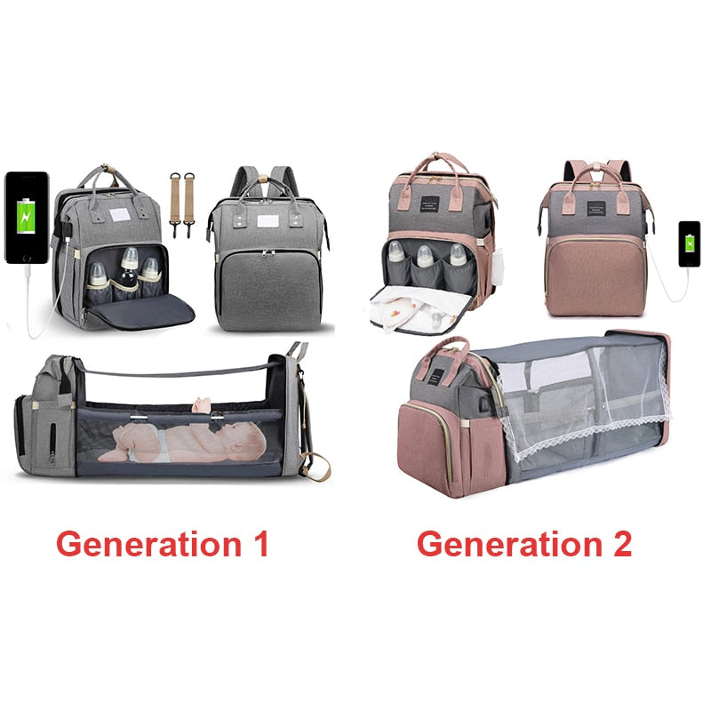 GoodsU™ Multifunction Portable Baby Crib and Bag